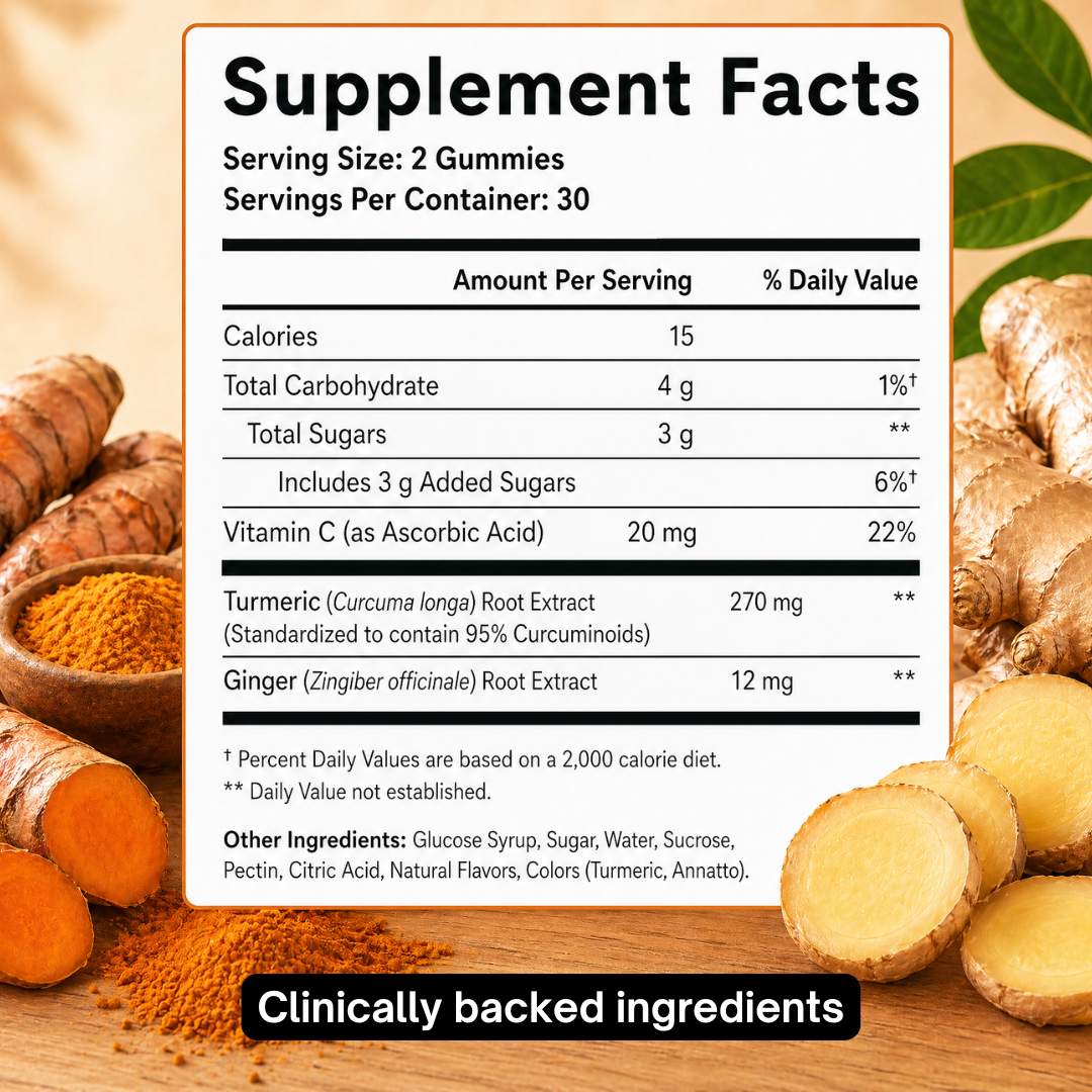 NUV Ginger Gummies For GLP-1 Nausea Relief