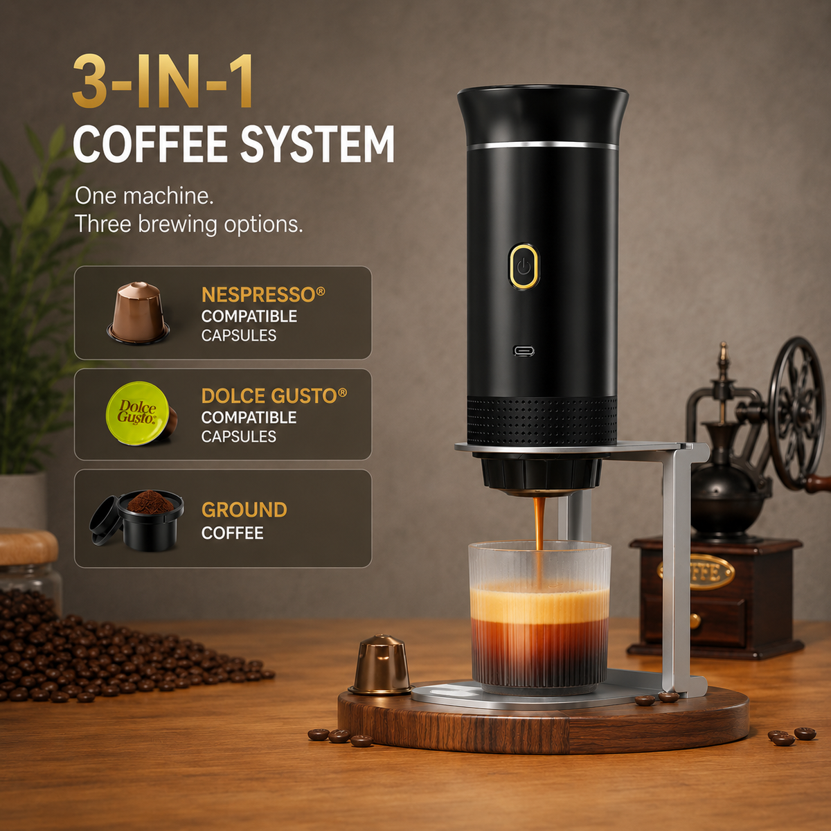 Portable Espresso Machine