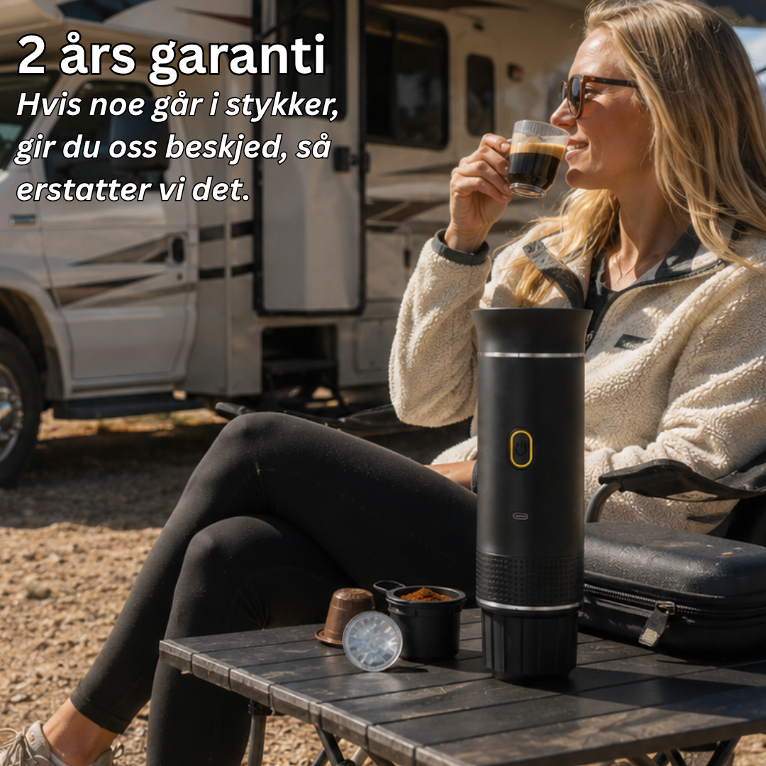 Bærbar Espressomaskin - Klar For Eventyr