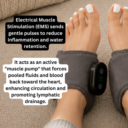 NUV Ankle Edema Wrap - Say Goodbye To Swollen Ankles