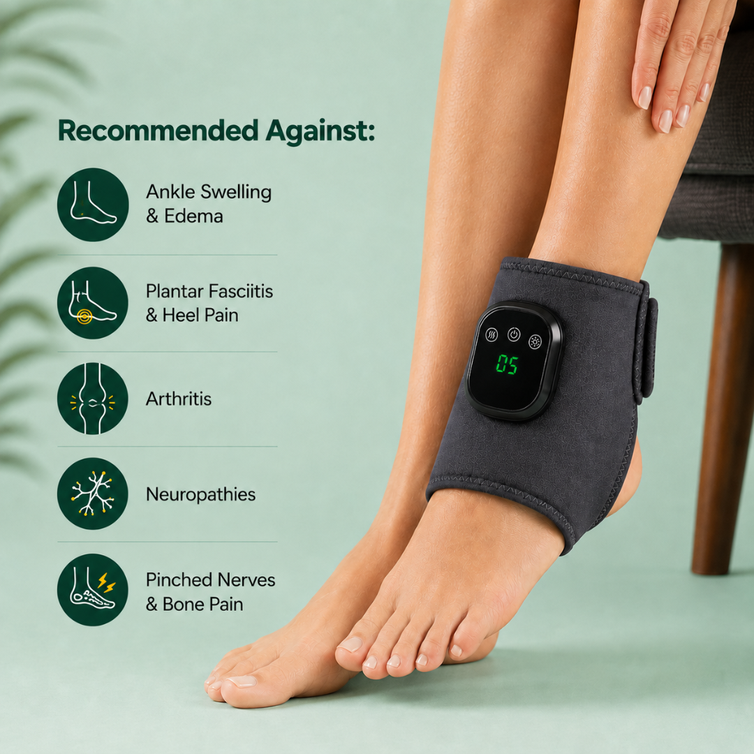 NUV Ankle Edema Wrap - Say Goodbye To Swollen Ankles
